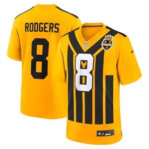 Mens Youths Womens Aaron Rodgers Gold 1933 Stitched Jersey